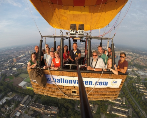 Ballonvaart vanaf Utrecht naar Montfoort